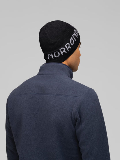 Unisex Norrøna /29 merinoUll logo Beanie