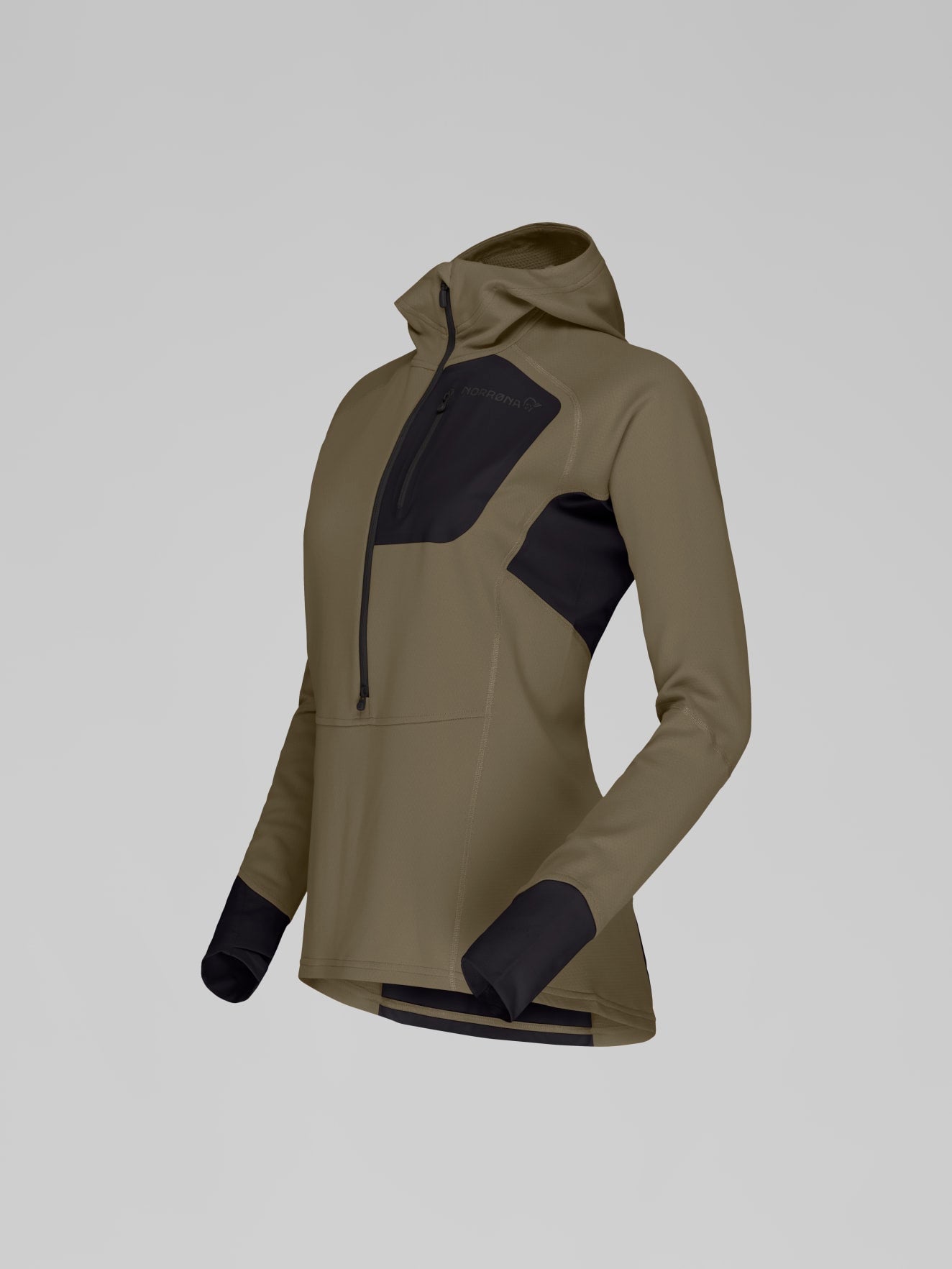 Womens Norrøna Senja Warm1 Hood