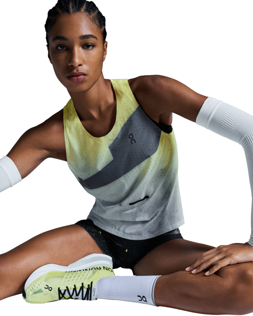 Womens On Race Singlet