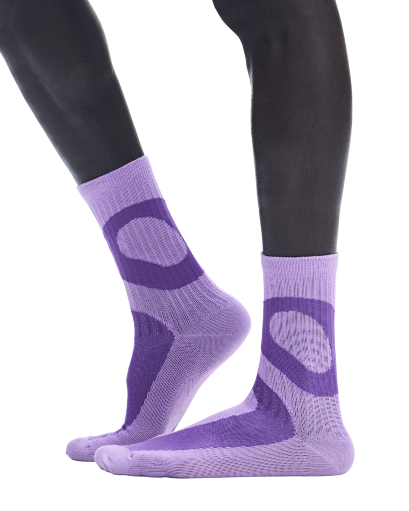 Unisex On Liquid Logo Sock High 2P