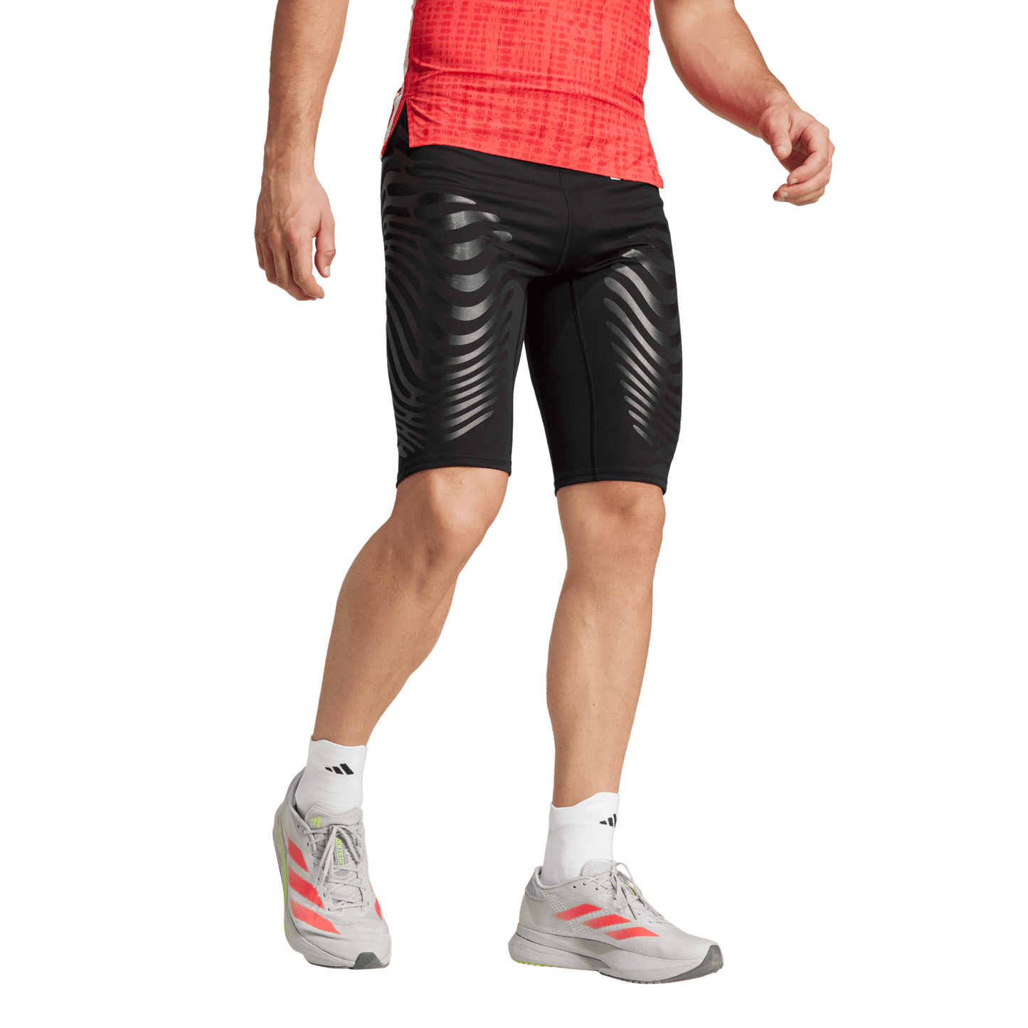 Mens Adidas Adizero Control Short Tights