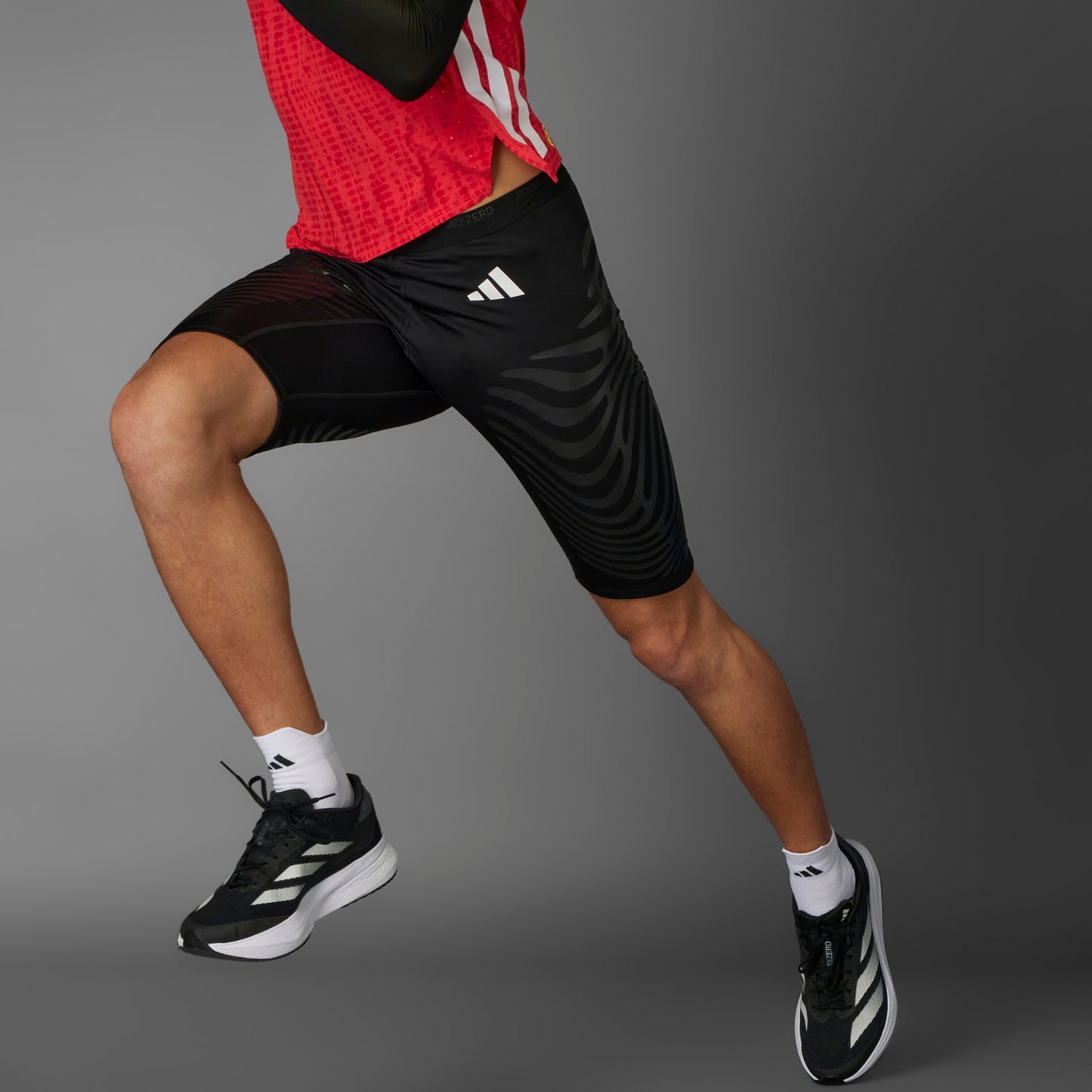Mens Adidas Adizero Control Short Tights