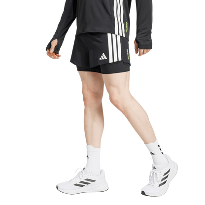 Mens Adidas Adizero 2in1 Shorts