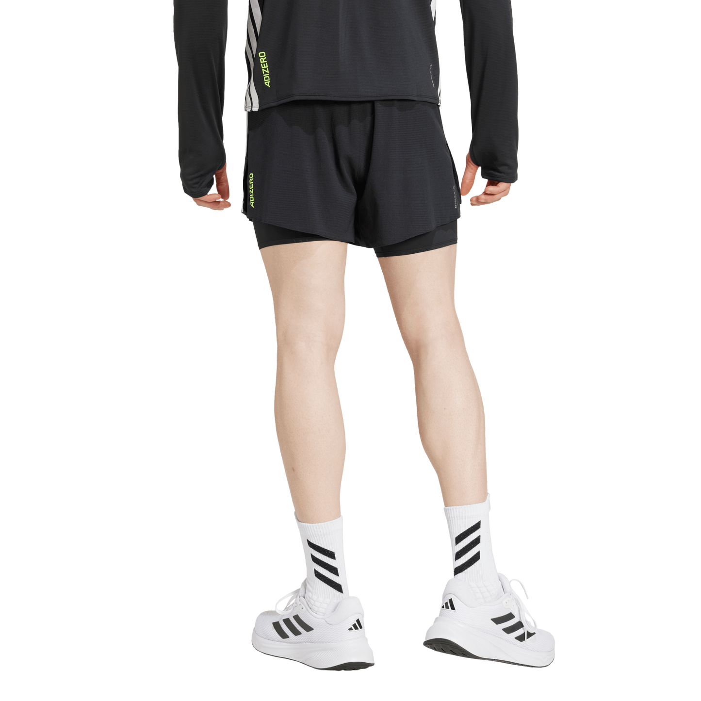 Mens Adidas Adizero 2in1 Shorts