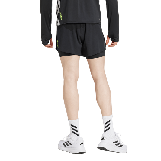 Mens Adidas Adizero 2in1 Shorts