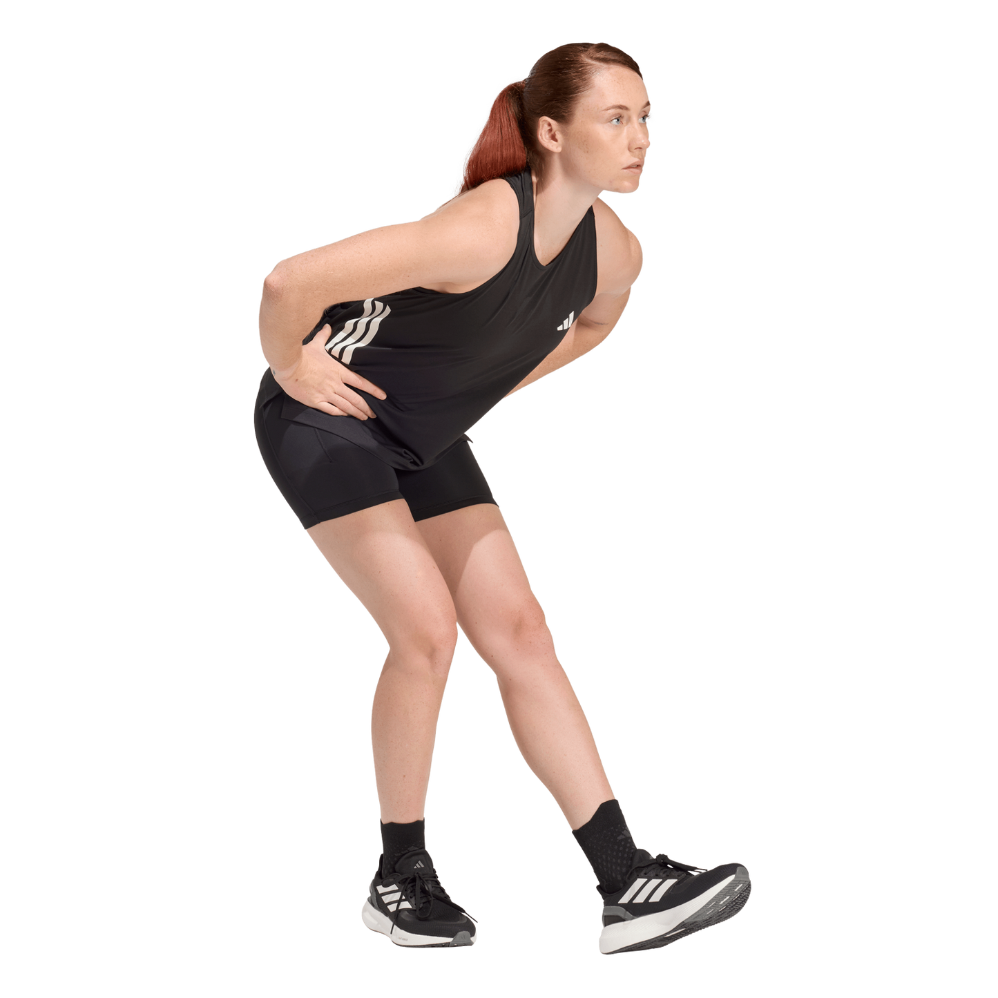 Womens Adidas Adi365 Climacool Running Short Leggings 4"