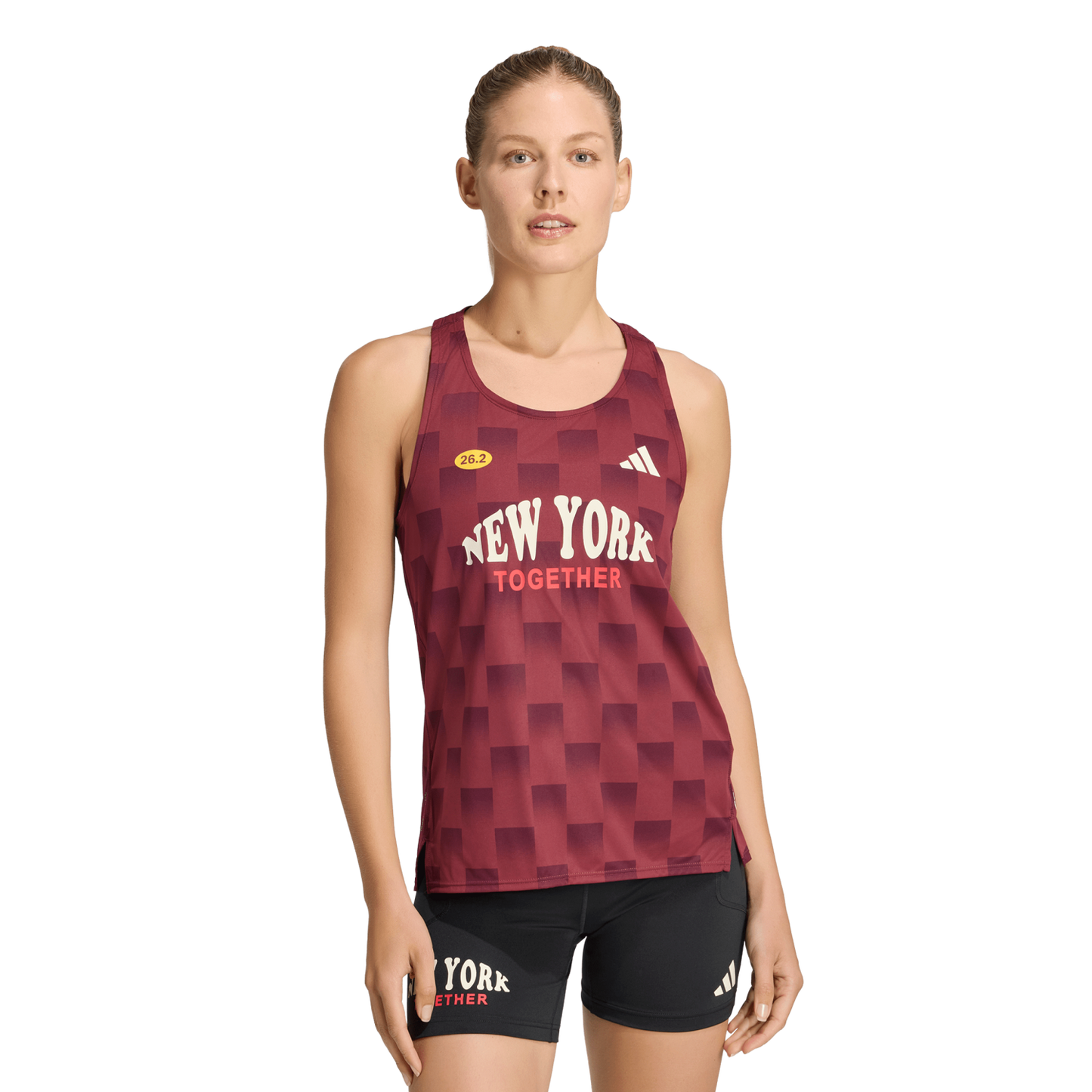 Womens Adidas Adizero NYC Singlet