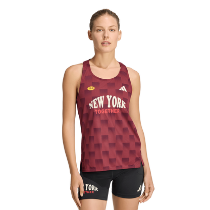 Womens Adidas Adizero NYC Singlet