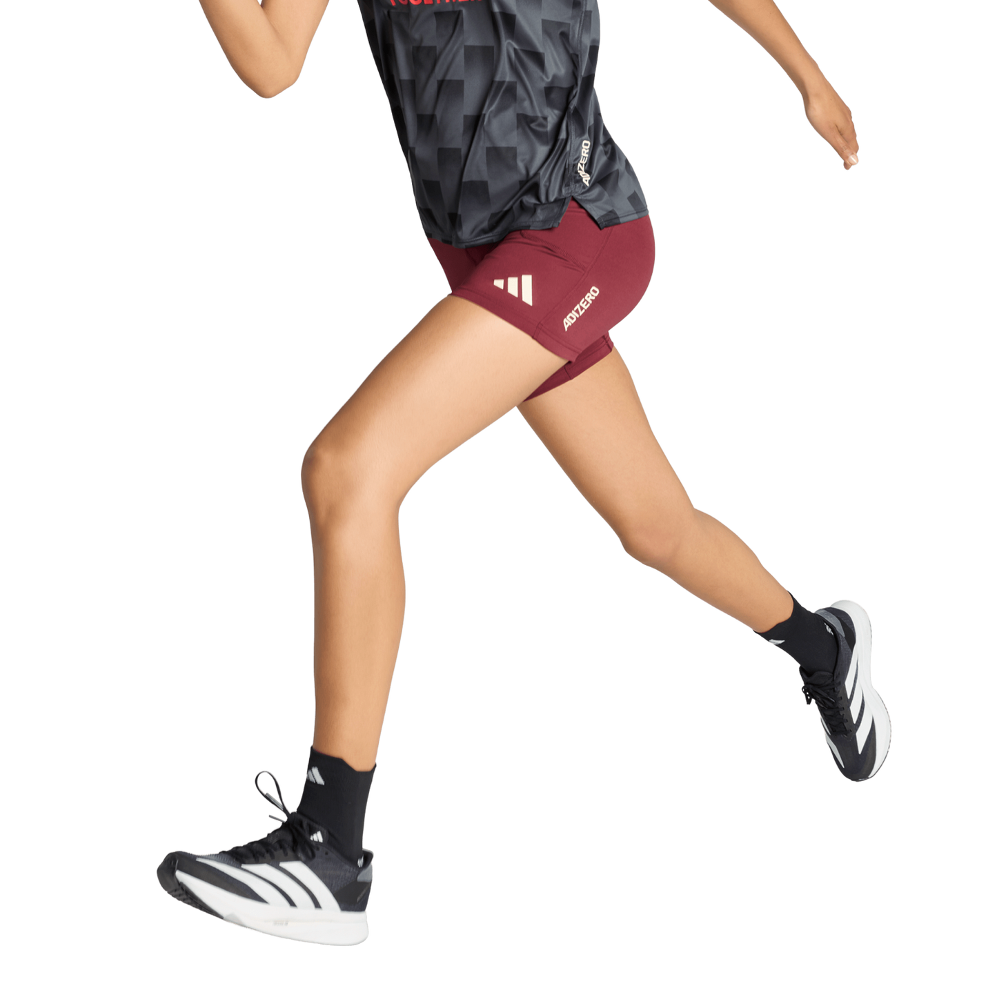 Womens Adidas Adizero NYC Running Short Leggings 4"