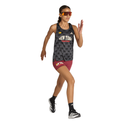 Womens Adidas Adizero NYC Running Short Leggings 4"