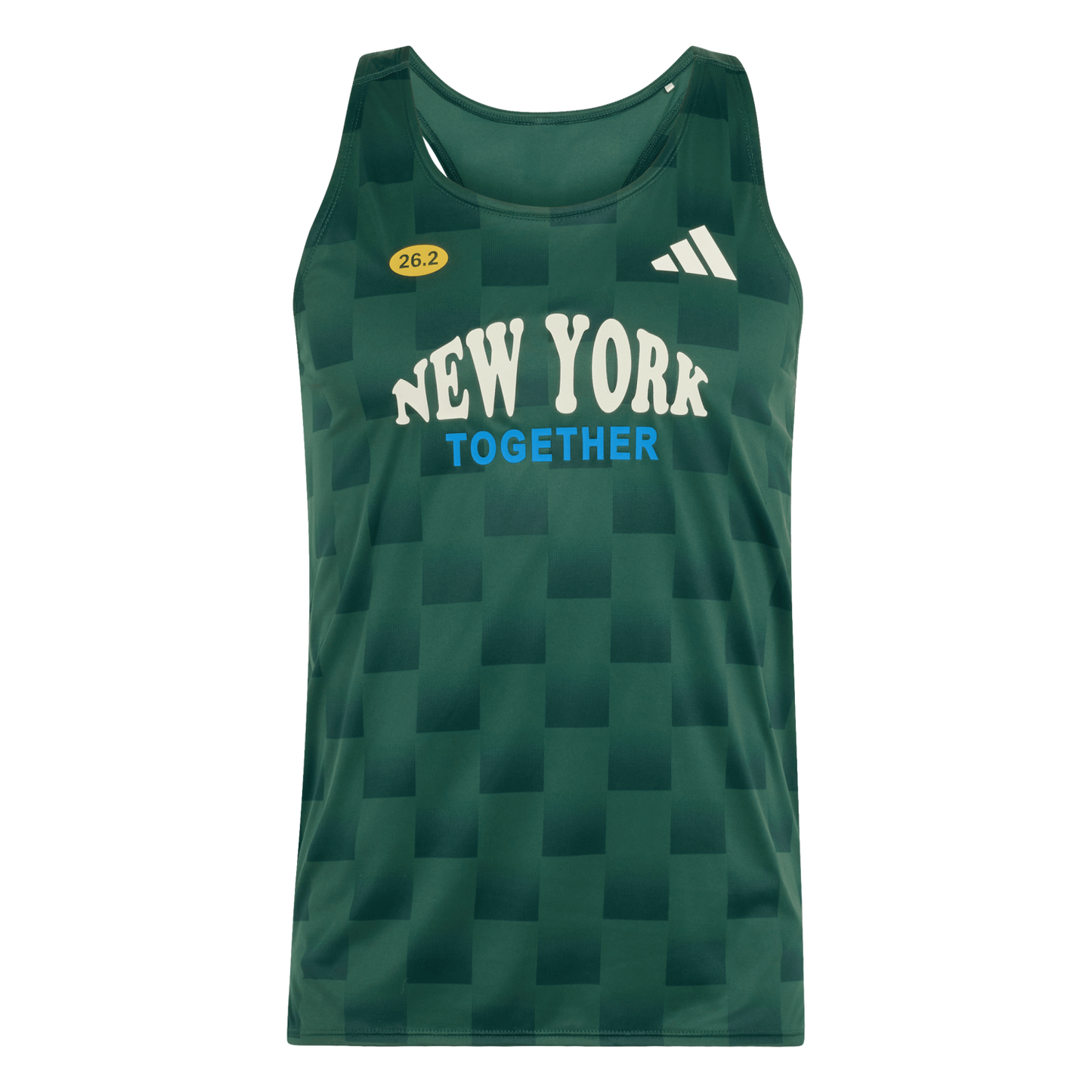 Mens Adidas Adizero NYC Singlet