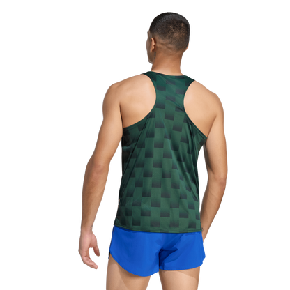Mens Adidas Adizero NYC Singlet