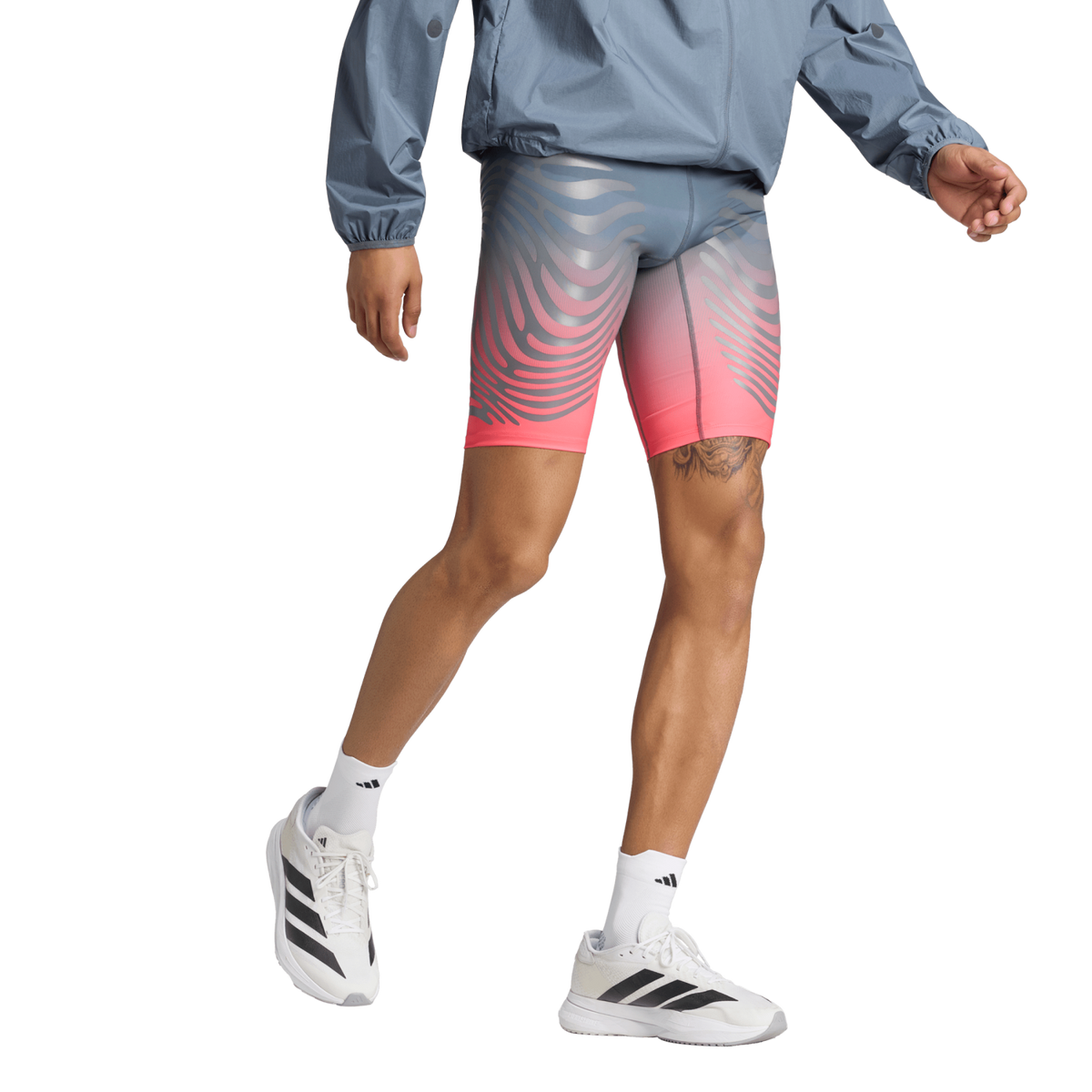 Mens Adidas Adizero Pro Running Control Short Tights
