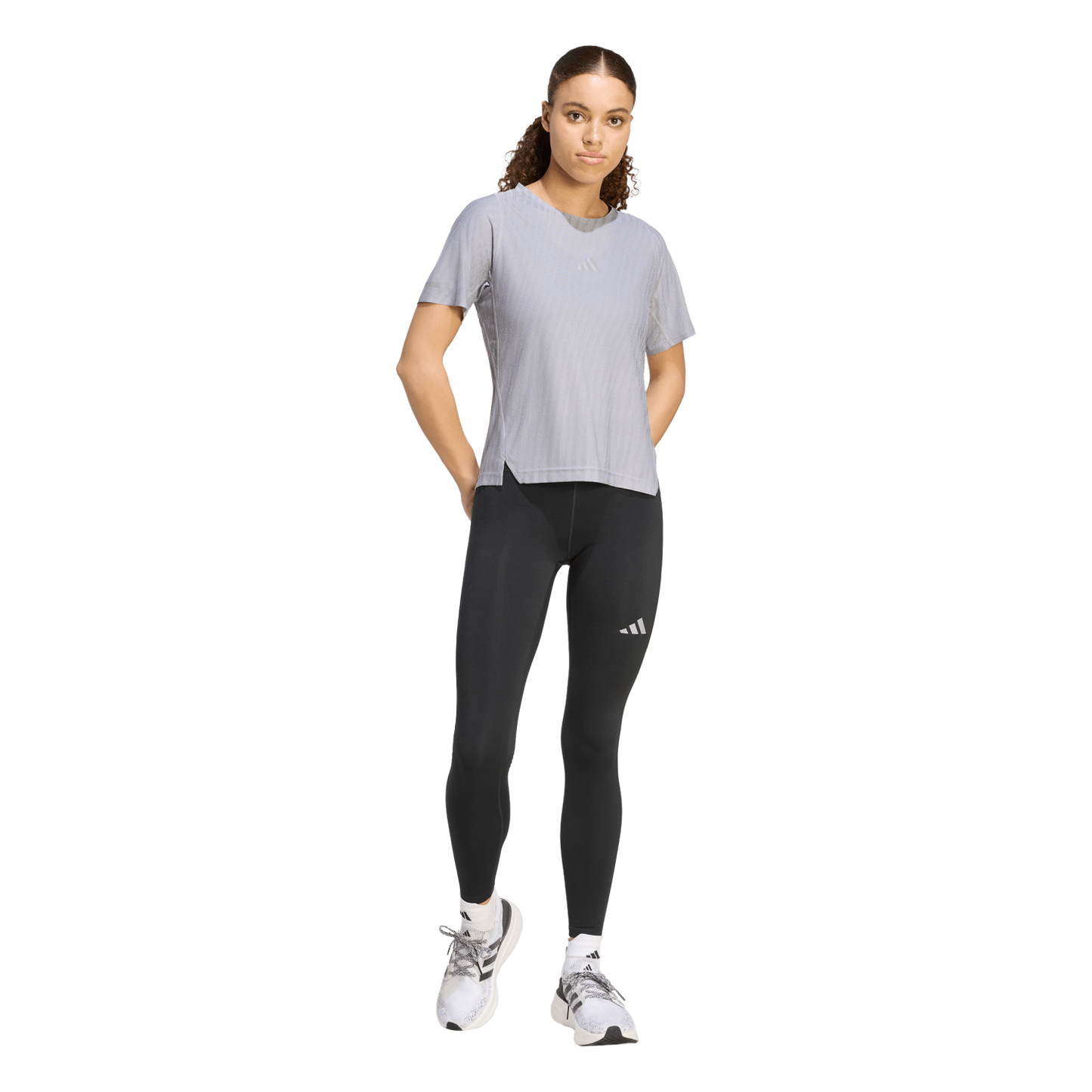 Womens Adidas ADI365 Climacool+ Engineered T-Shirt