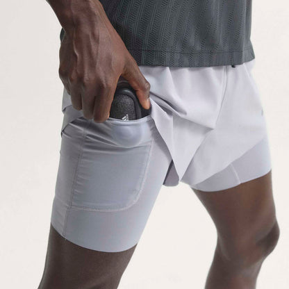 Mens Adidas ADI365 Climacool+ 4 Pocket 2in1 Shorts