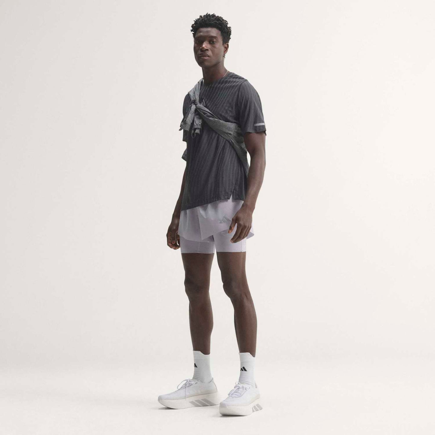 Mens Adidas ADI365 Climacool+ 4 Pocket 2in1 Shorts