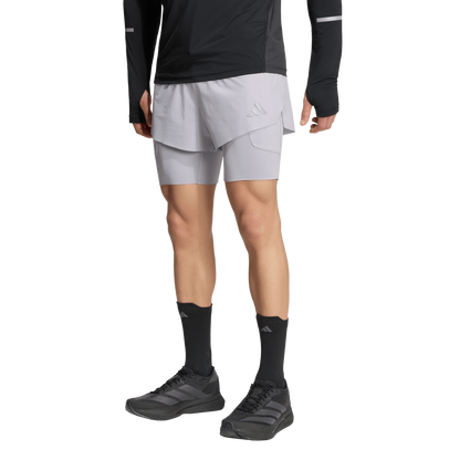 Mens Adidas ADI365 Climacool+ 4 Pocket 2in1 Shorts