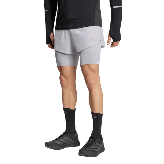 Mens Adidas ADI365 Climacool+ 4 Pocket 2in1 Shorts