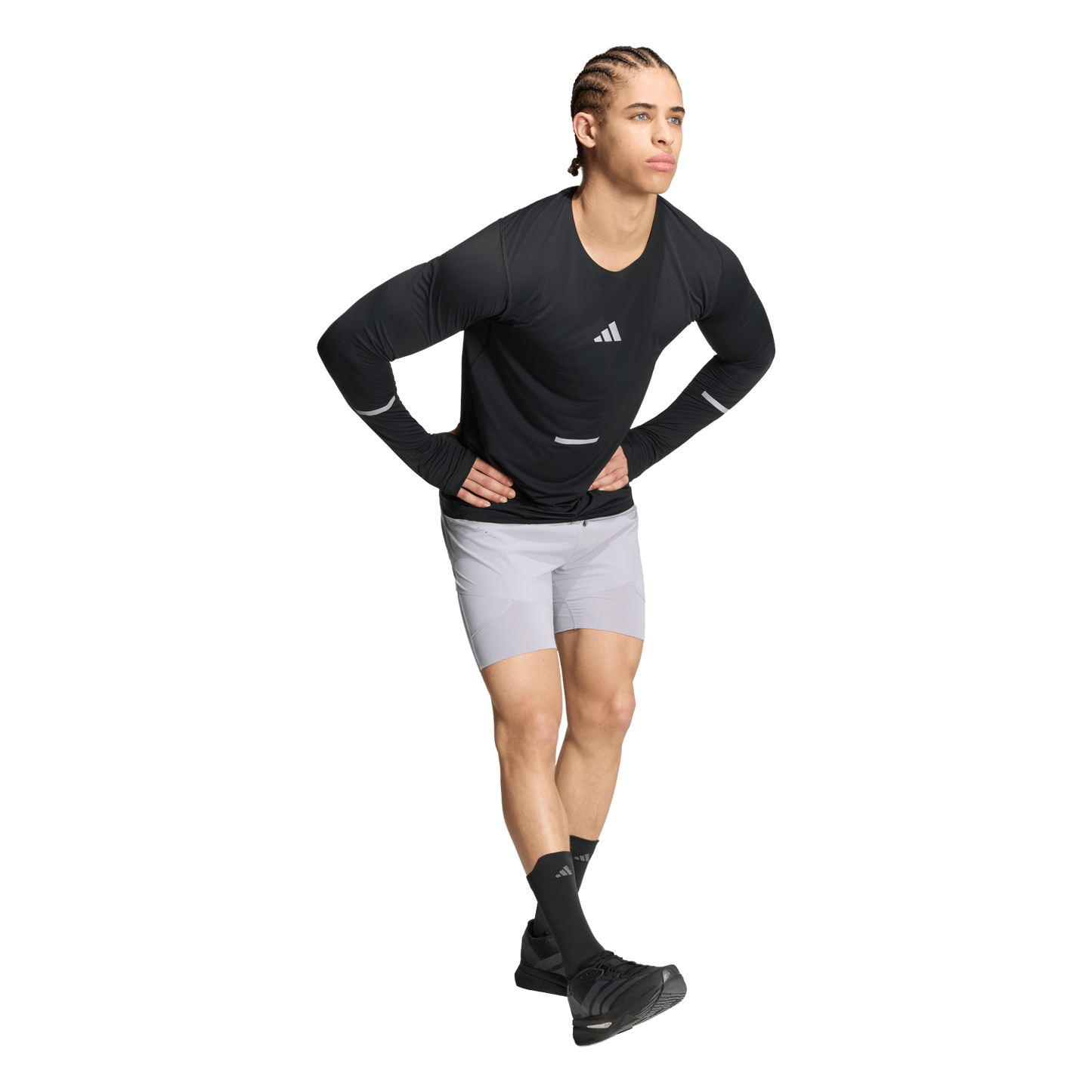 Mens Adidas ADI365 Climacool+ 4 Pocket 2in1 Shorts