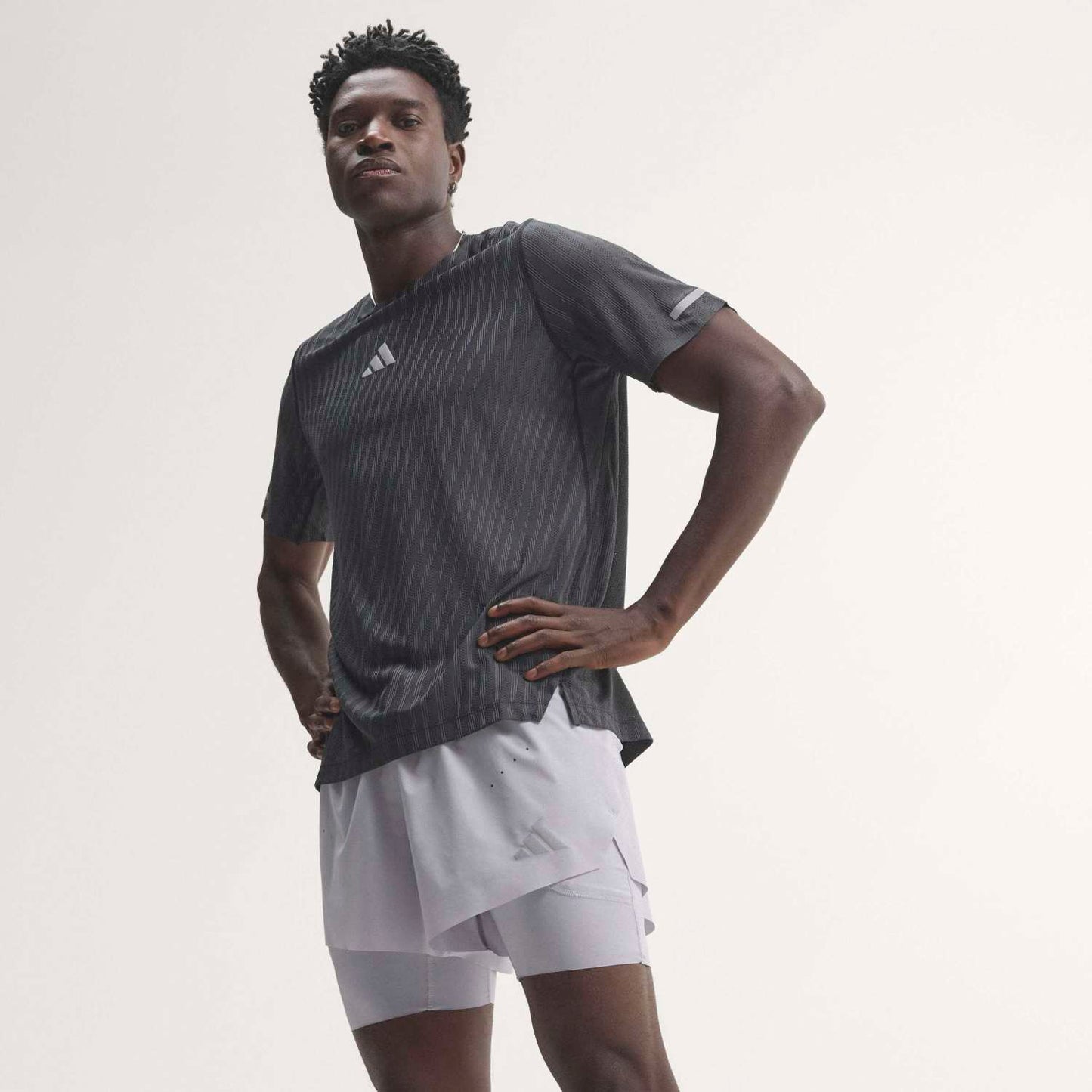 Mens Adidas ADI365 Climacool+ 4 Pocket 2in1 Shorts
