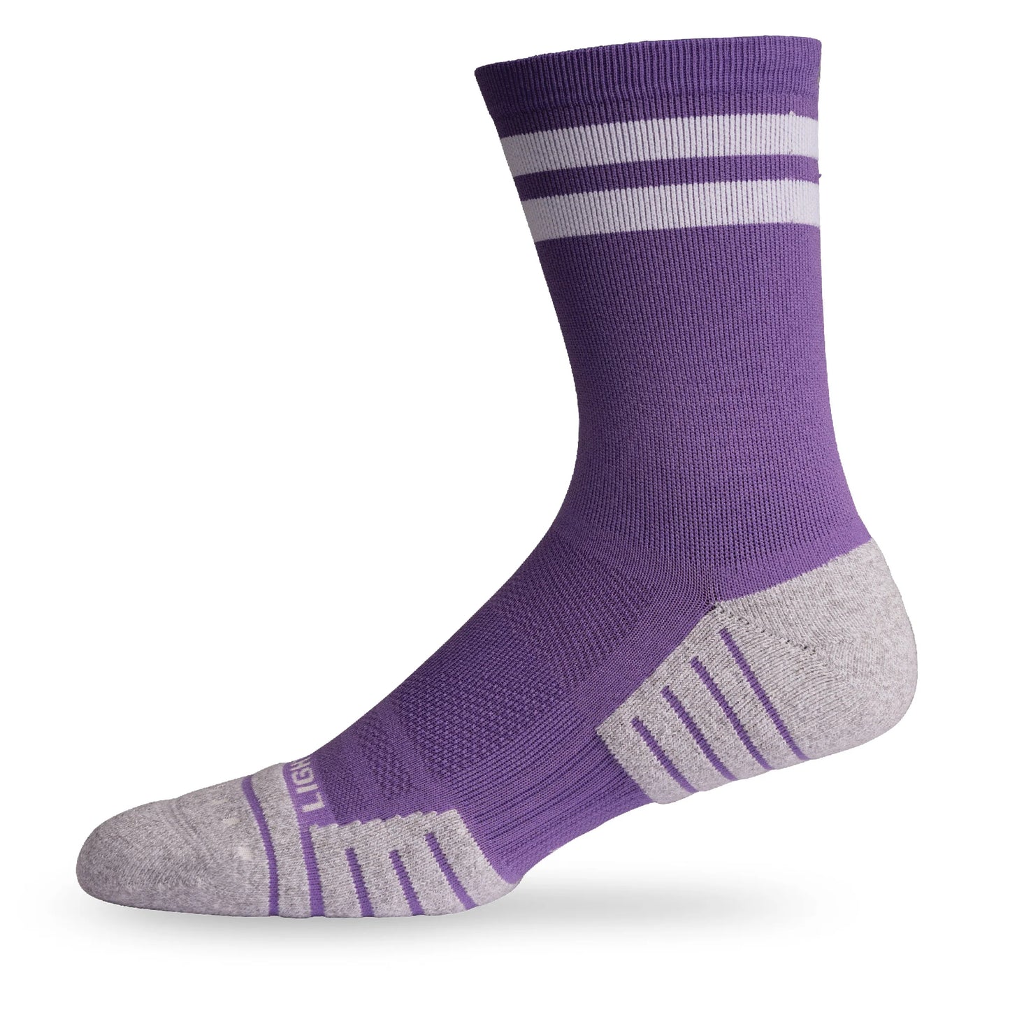 Lightfeet Performance - 2 STRIPES Half Crew Socks