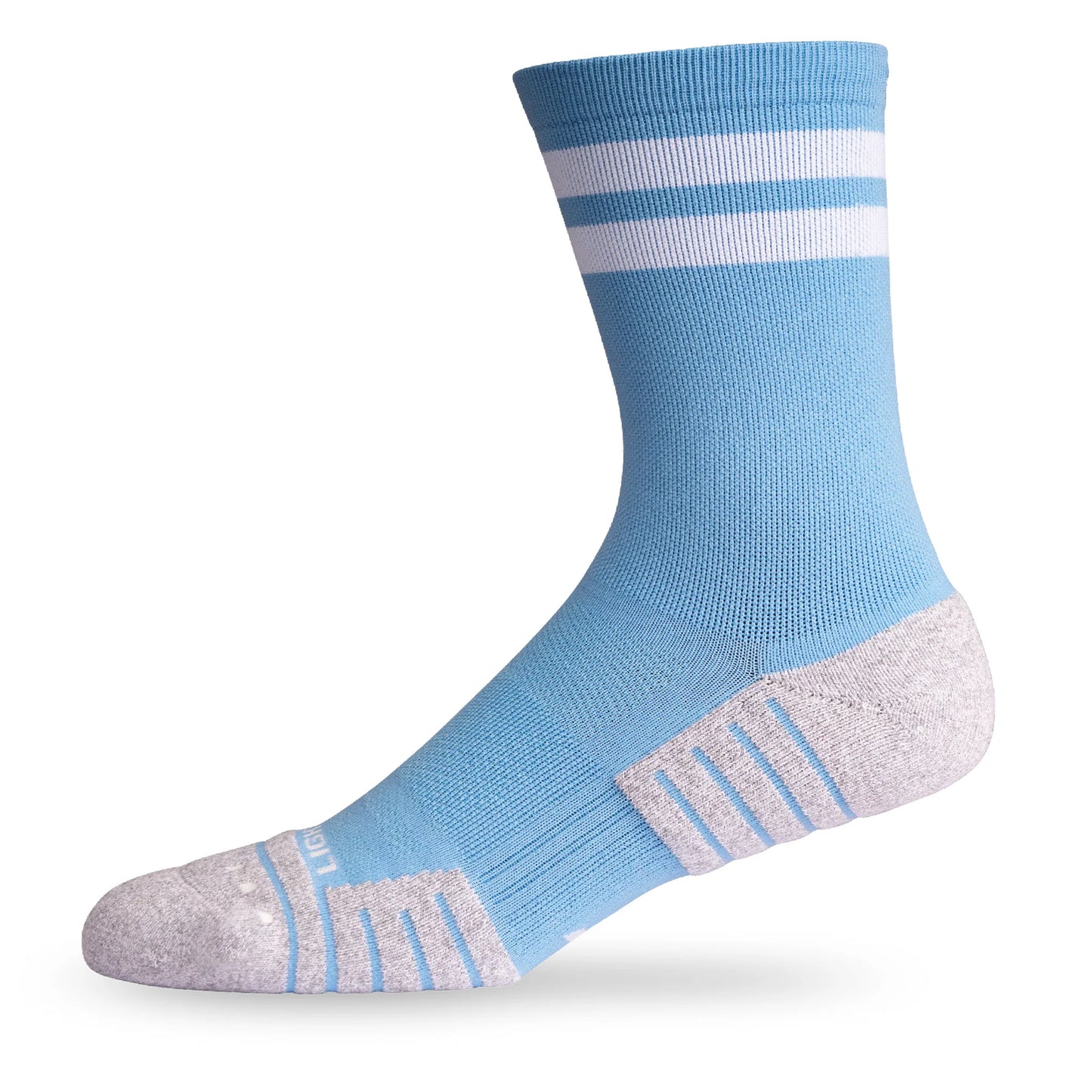 Lightfeet Performance - 2 STRIPES Half Crew Socks