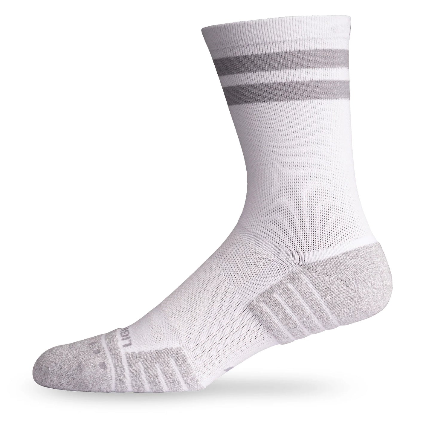 Lightfeet Performance - 2 STRIPES Half Crew Socks