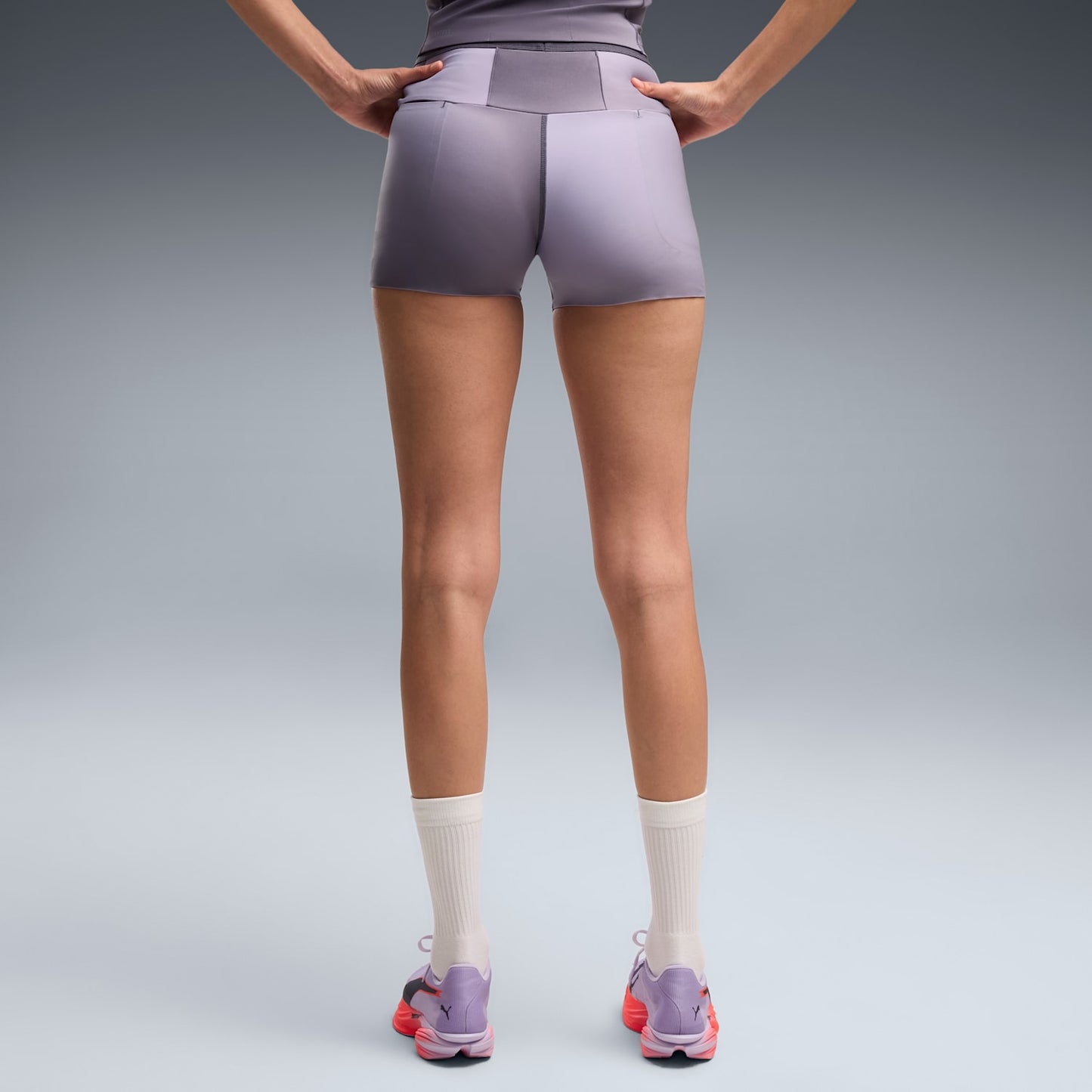 Womens Puma LIGHTSPEED AOP 3" Short Tight