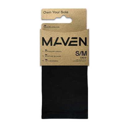 Unisex Maven Crew Running Sock