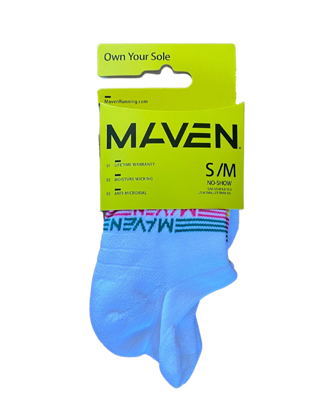 Unisex Maven No-Show Running Sock