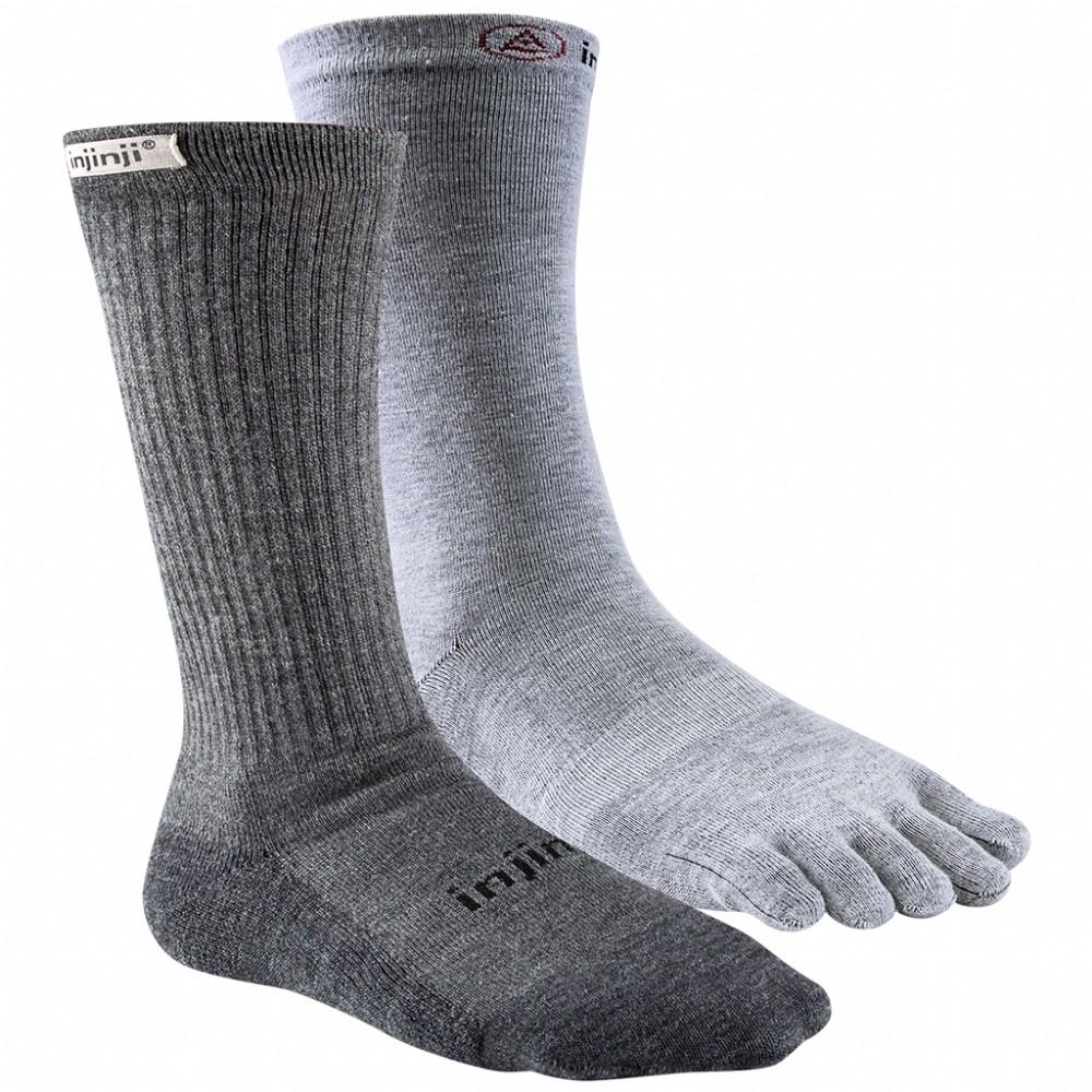 Mens Injinji Outdoor Hiker + Liner Crew