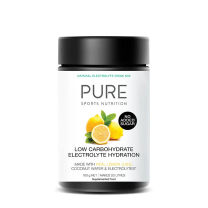 Pure Sports Electrolyte Hydration Low Carb Tub 160g