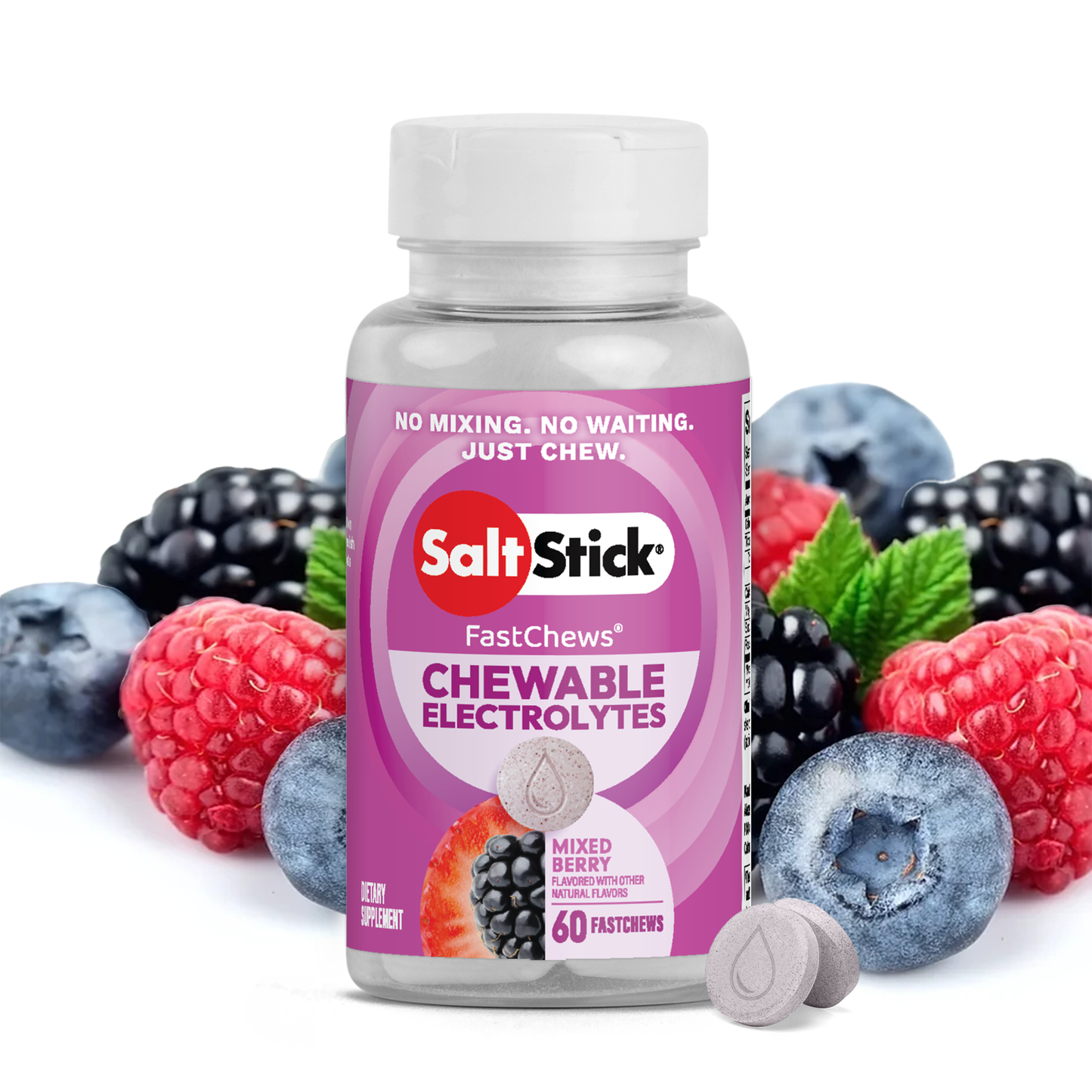 SaltStick FastChews - 60 Count Bottle