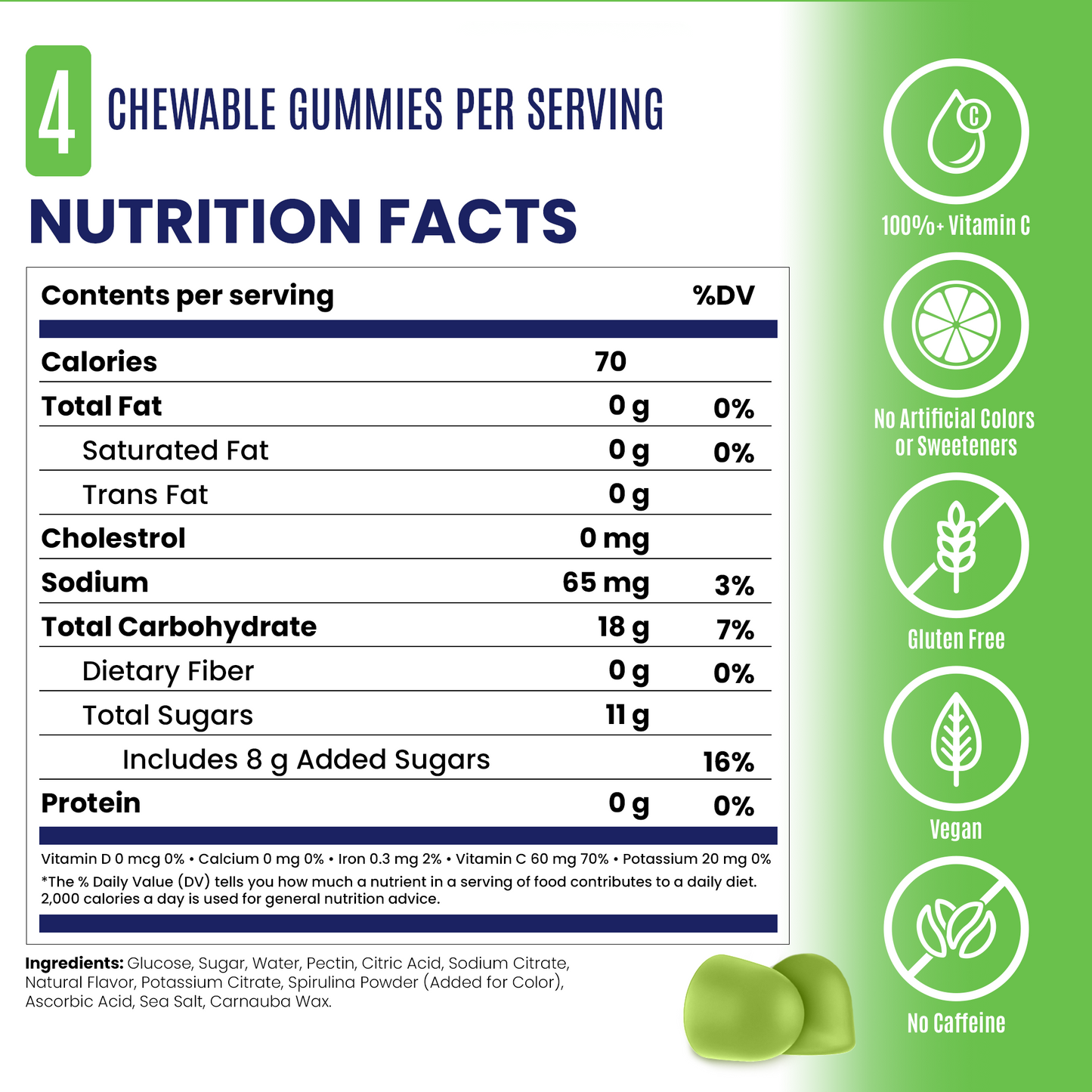 SaltStick Energy Gummies - 8 Count Packet - Single