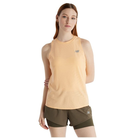 Womens New Balance Jacquard Slim Tank