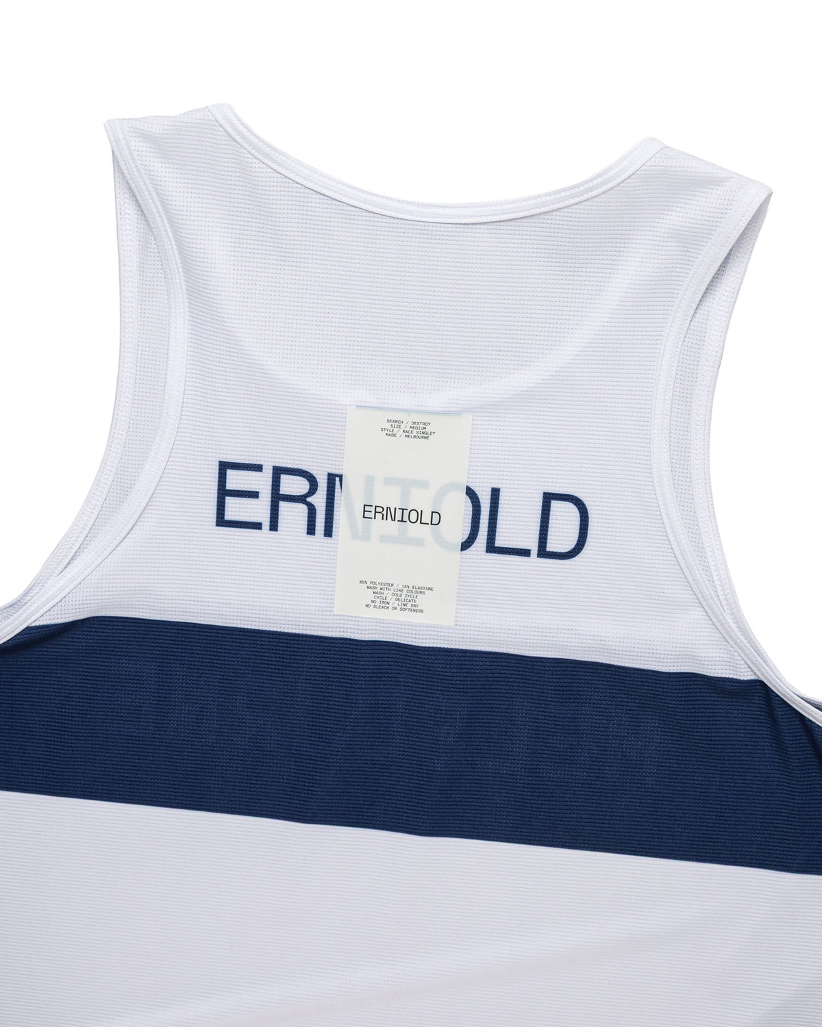 Mens Erniold Race Singlet Melbourne 26