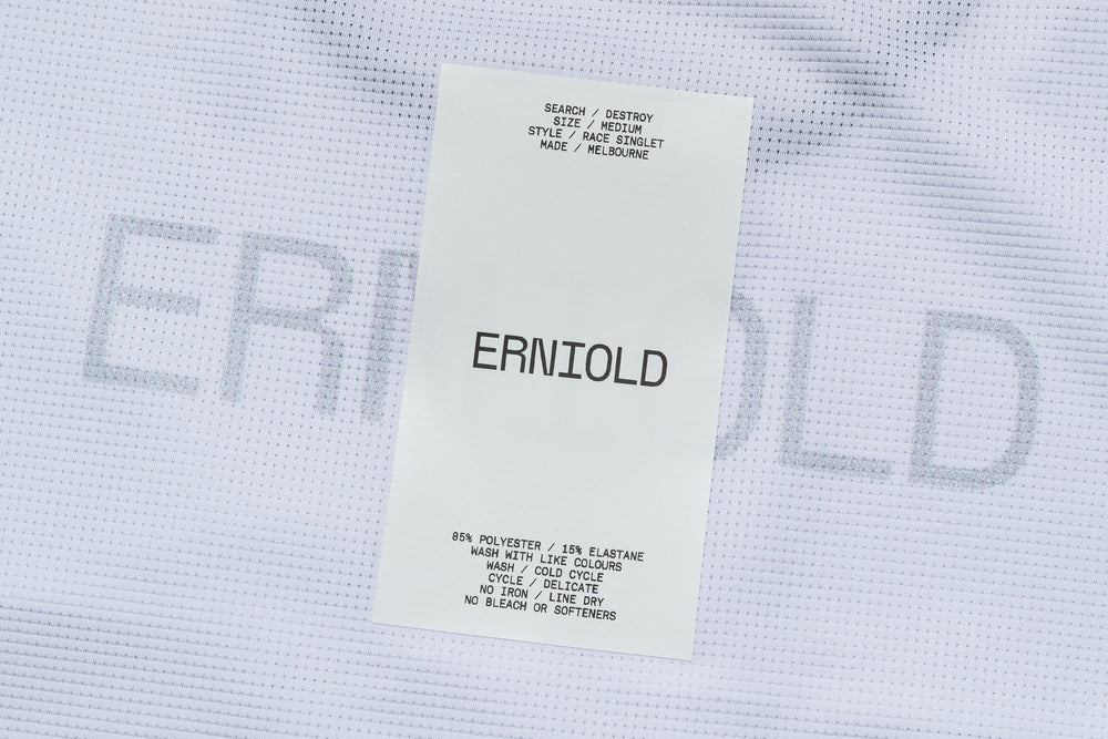 Womens Erniold Race Singlet Melbourne 23