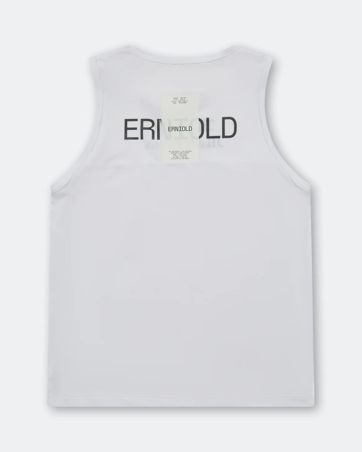 Mens Erniold Race Singlet Melbourne 2025