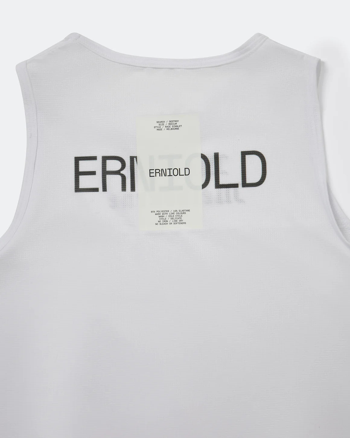 Mens Erniold Race Singlet Melbourne 2025