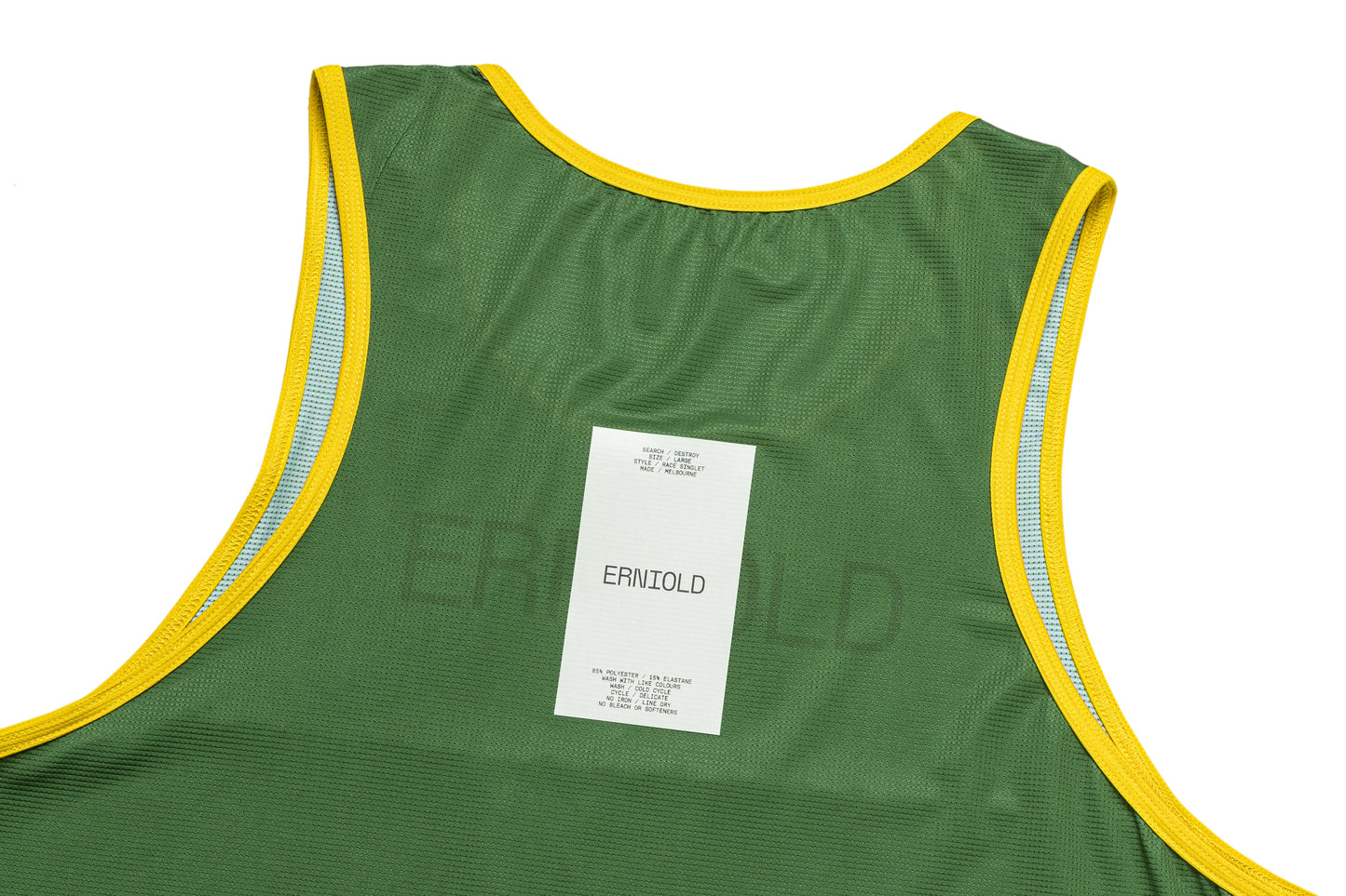 Mens Erniold Race Singlet Melbourne 2024