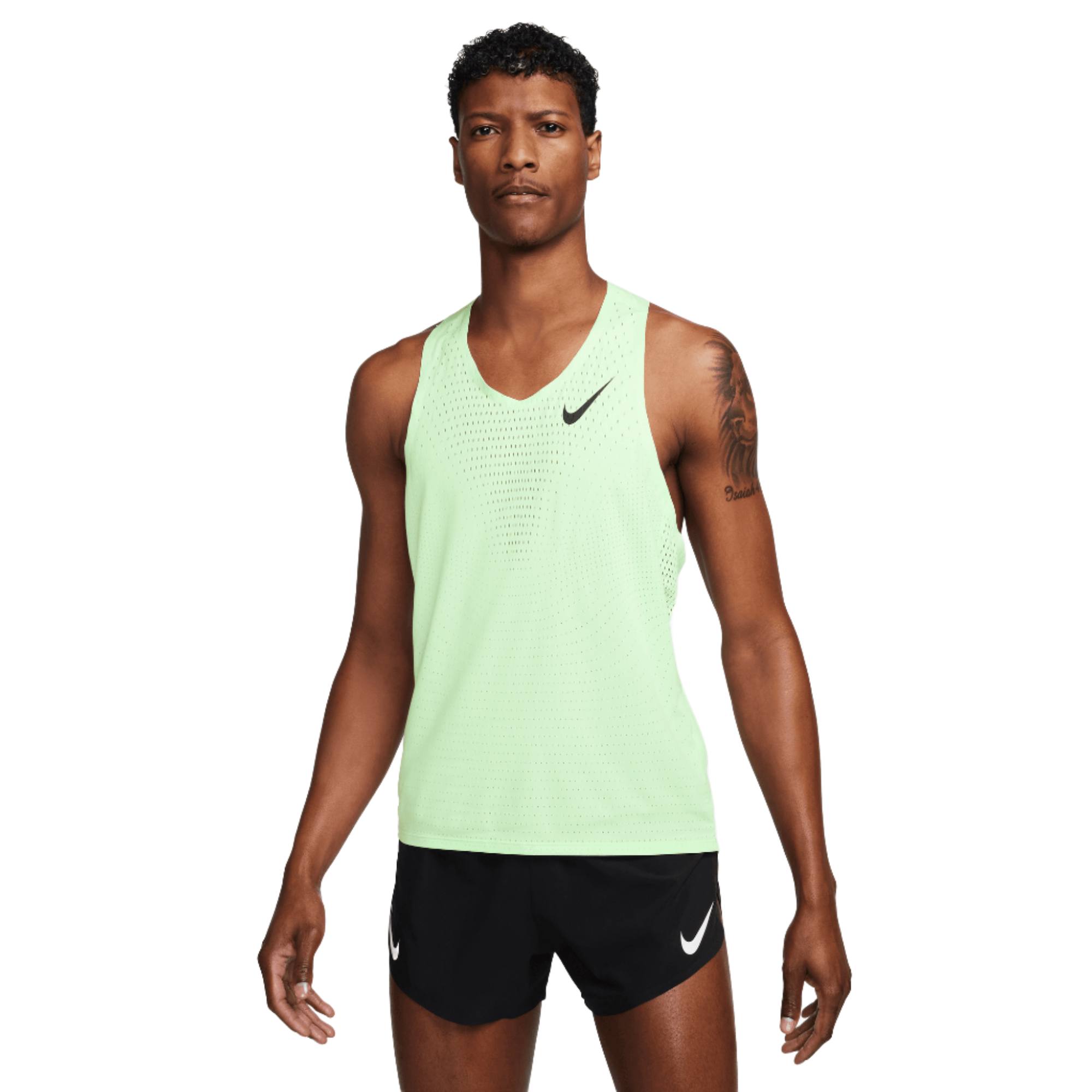 Mens Nike Dri-Fit ADV Aeroswift Singlet – The Running Company