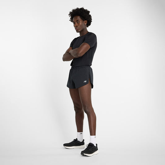 Mens New Balance RC Split Short 3"