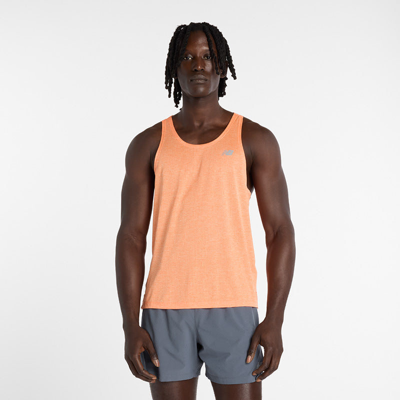 Mens New Balance Athletics Singlet
