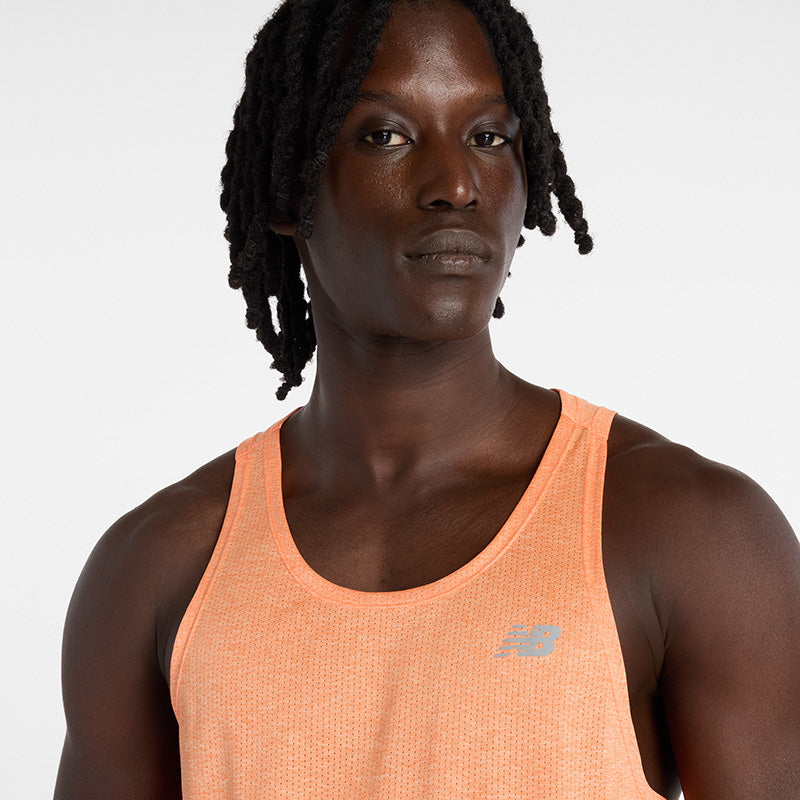 Mens New Balance Athletics Singlet