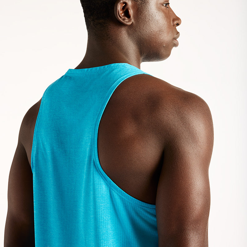 Mens New Balance Athletics Singlet