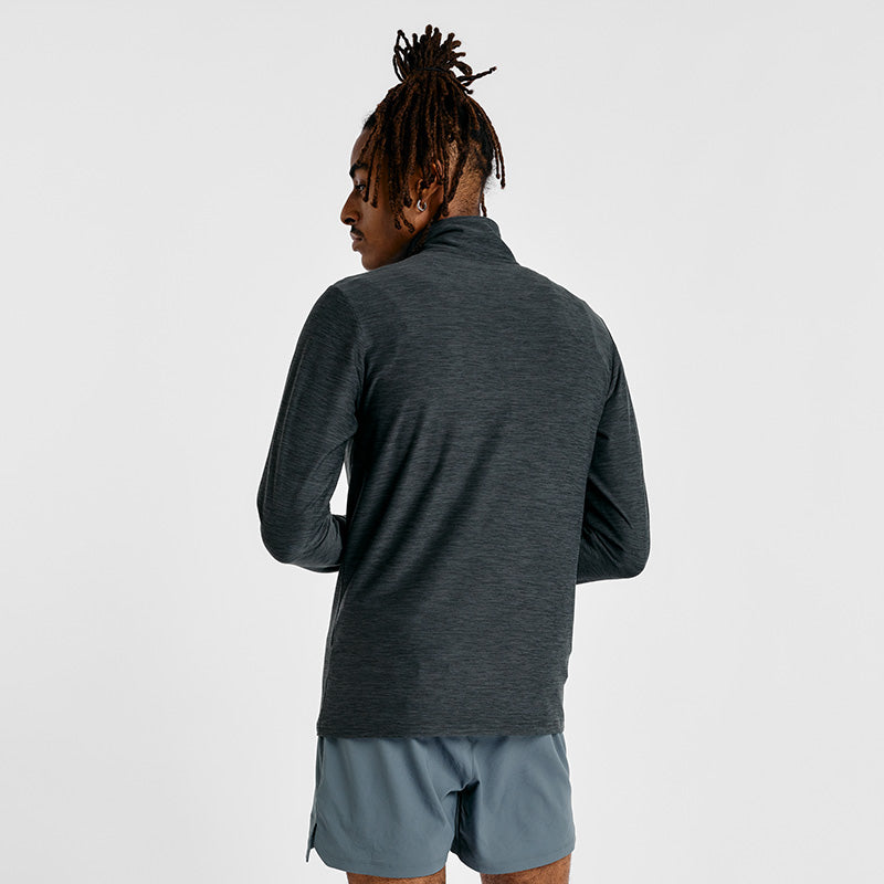 Mens New Balance Space Dye 1/4 Zip