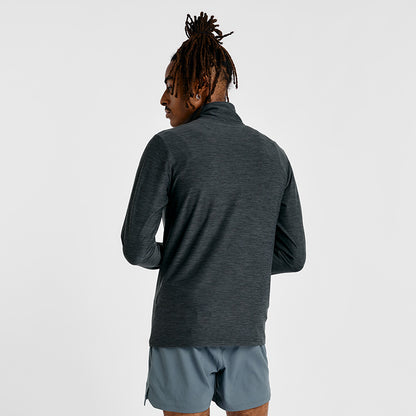 Mens New Balance Space Dye 1/4 Zip