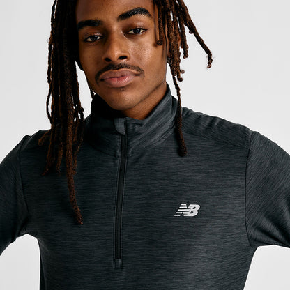 Mens New Balance Space Dye 1/4 Zip