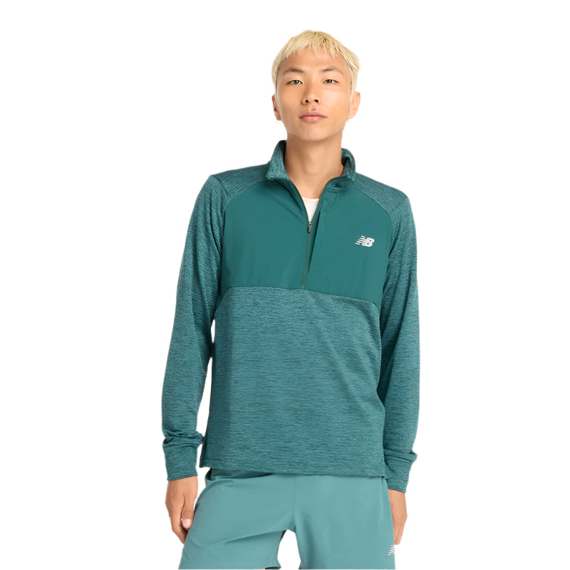 Men's New Balance Athletics Heat Grid 1/2 Zip