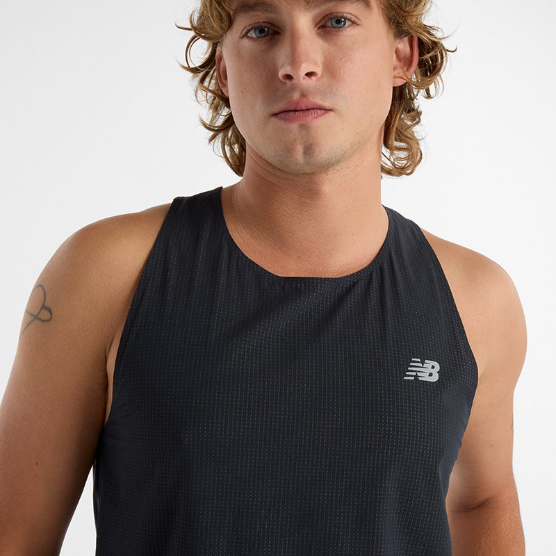 Mens New Balance Race Day Ultra Light Singlet